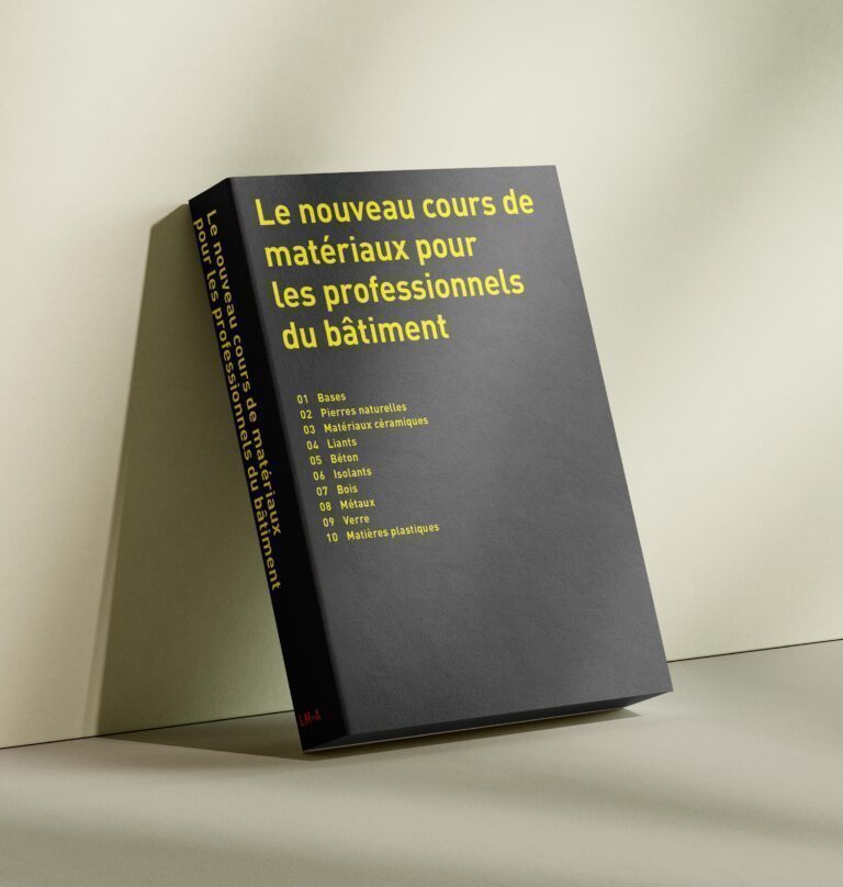 Le nouveau cours de matériaux pour les professionnels du bâtiment